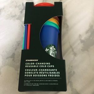 Starbucks color changing tumblrs
